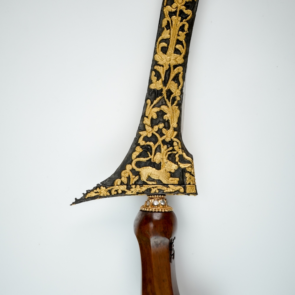 Keris Jalak Ngore Kinatah Emas Taman Sari