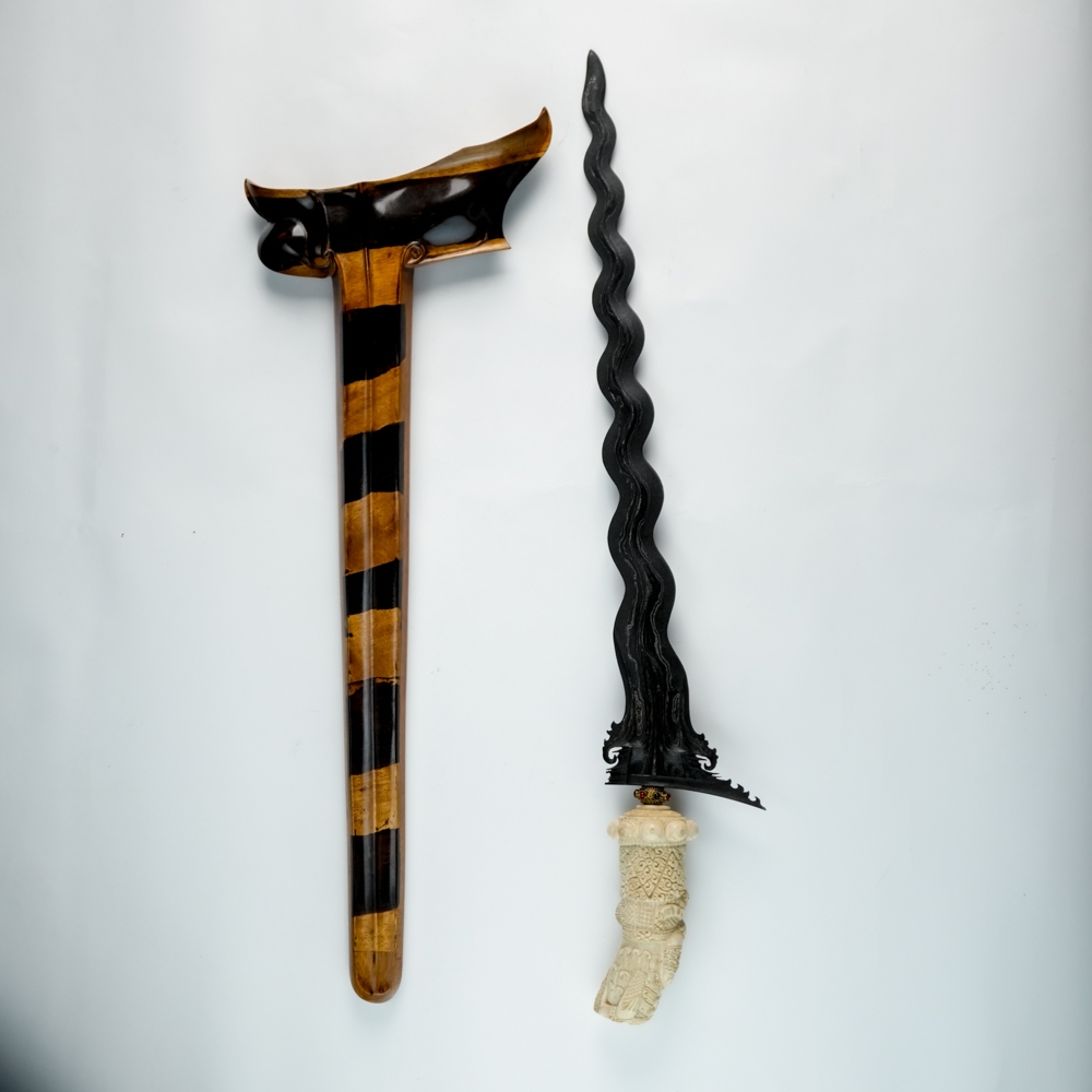 Keris Karno Tinanding Luk 17 Bali Sepuh