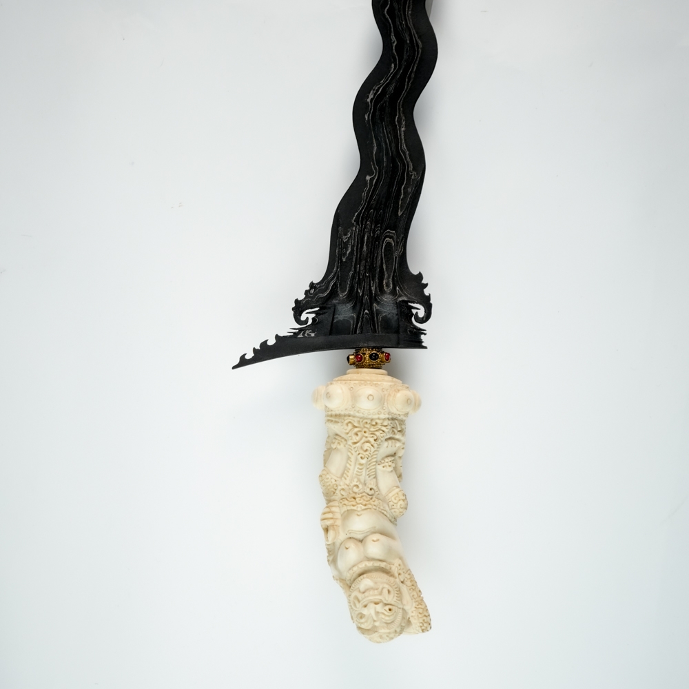 Keris Karno Tinanding Luk 17 Bali Sepuh