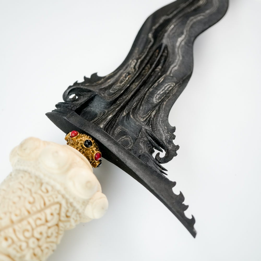 Keris Karno Tinanding Luk 17 Bali Sepuh