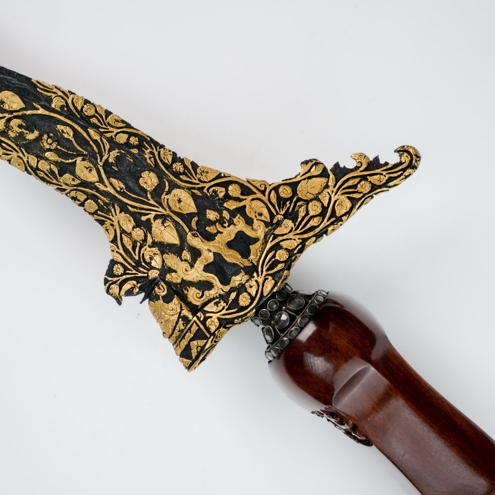 Keris Megantara Kinatah Emas