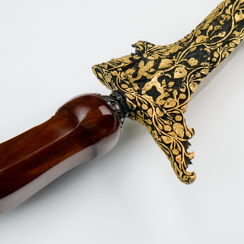 Keris Megantara Kinatah Emas