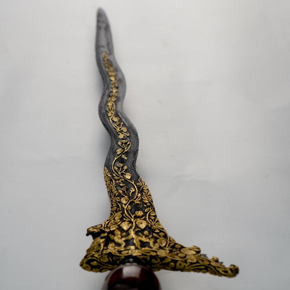 Keris Megantara Kinatah Emas