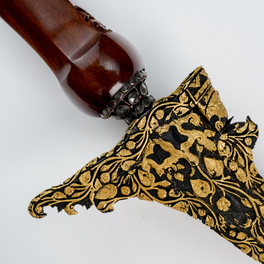 Keris Megantara Kinatah Emas