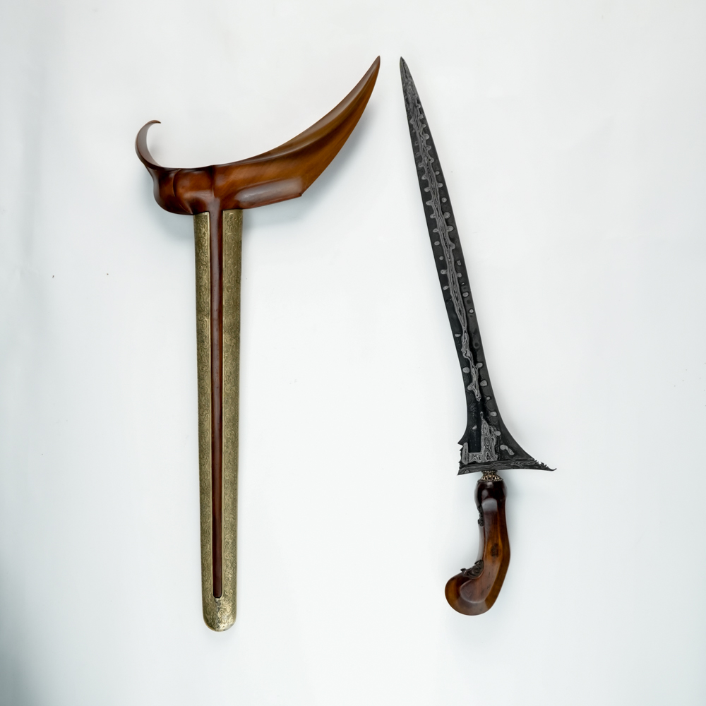 Keris Mundarang Pamor Bonang Rinenteng