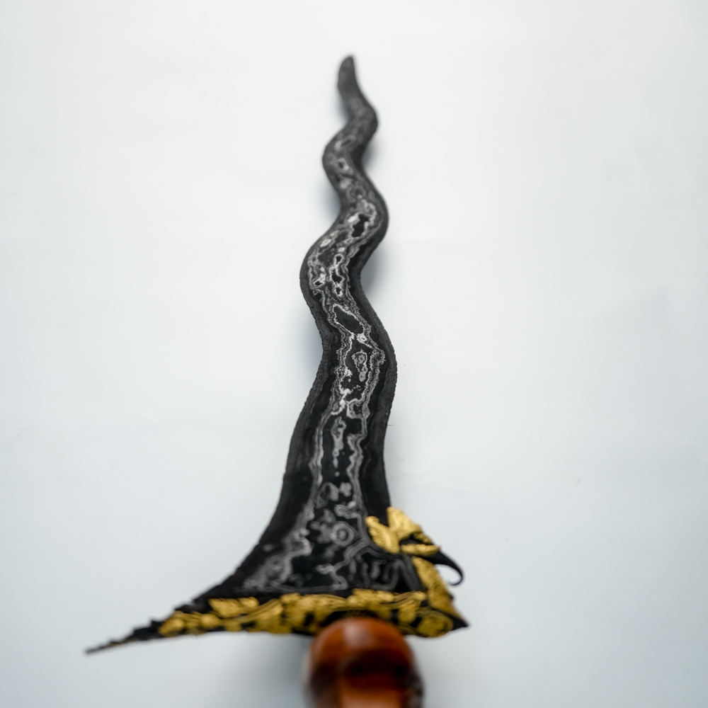 Keris Naga Liman Kinatah Emas