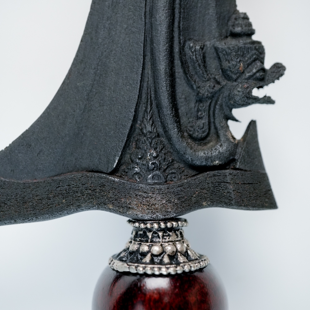 Keris Naga Sapta Luk 7 Pamor Keleng