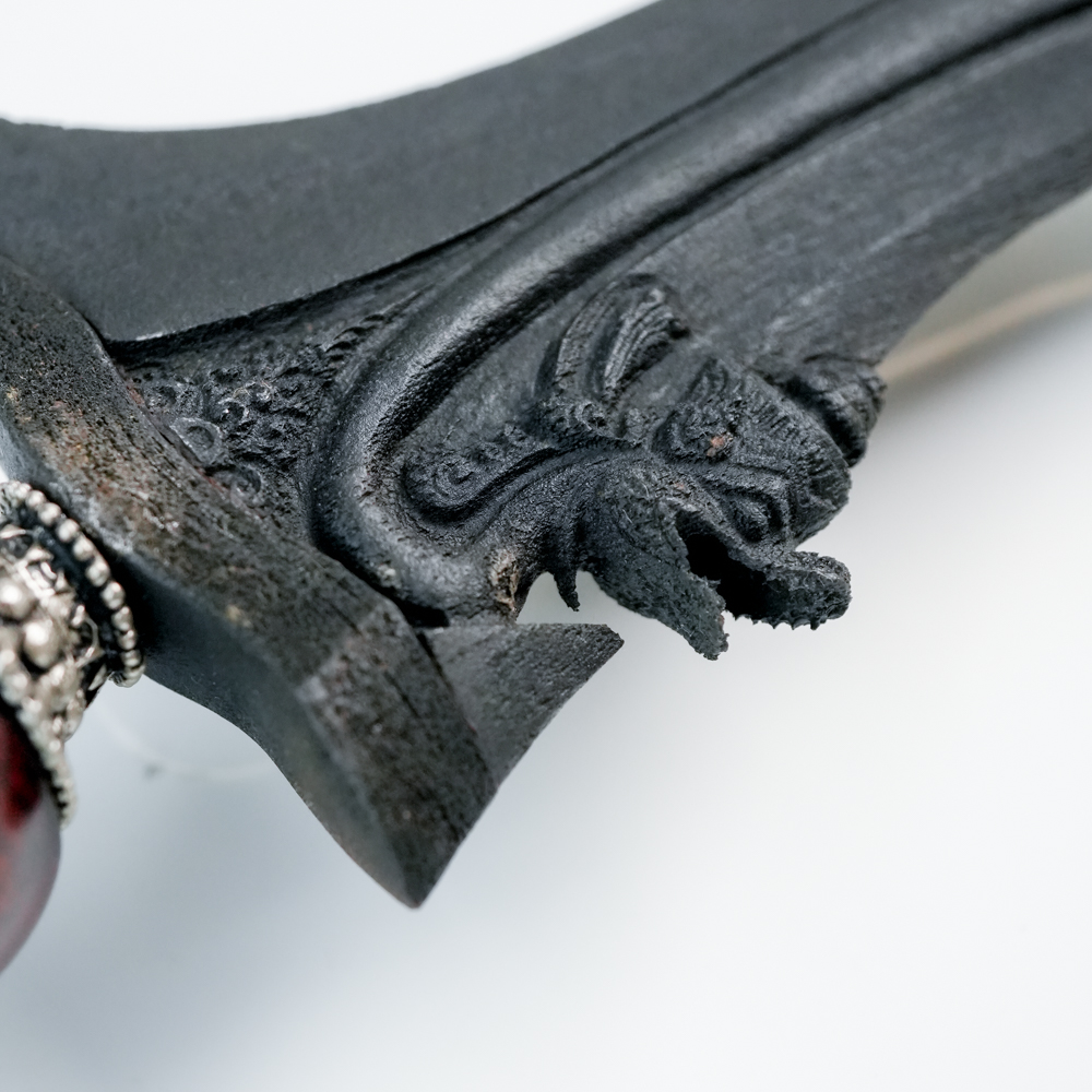 Keris Naga Sapta Luk 7 Pamor Keleng