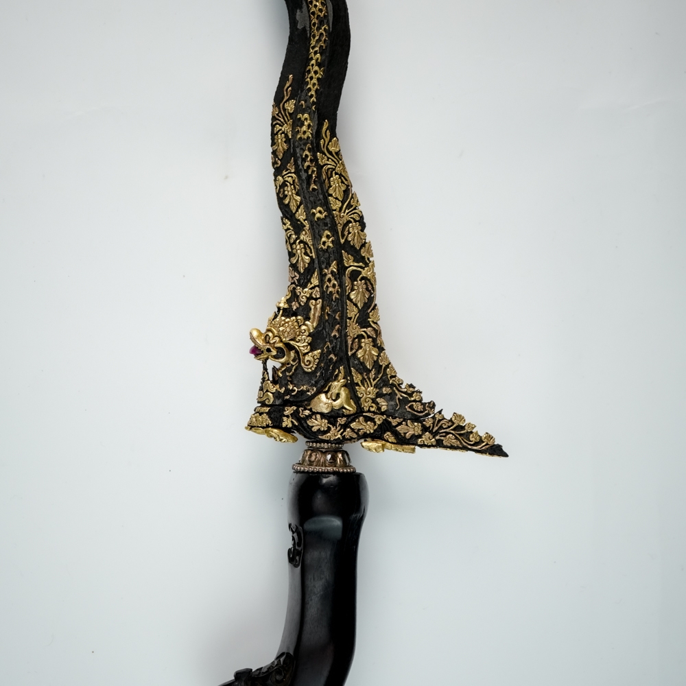 Keris Naga Sasra Luk 9 Kinatah Emas
