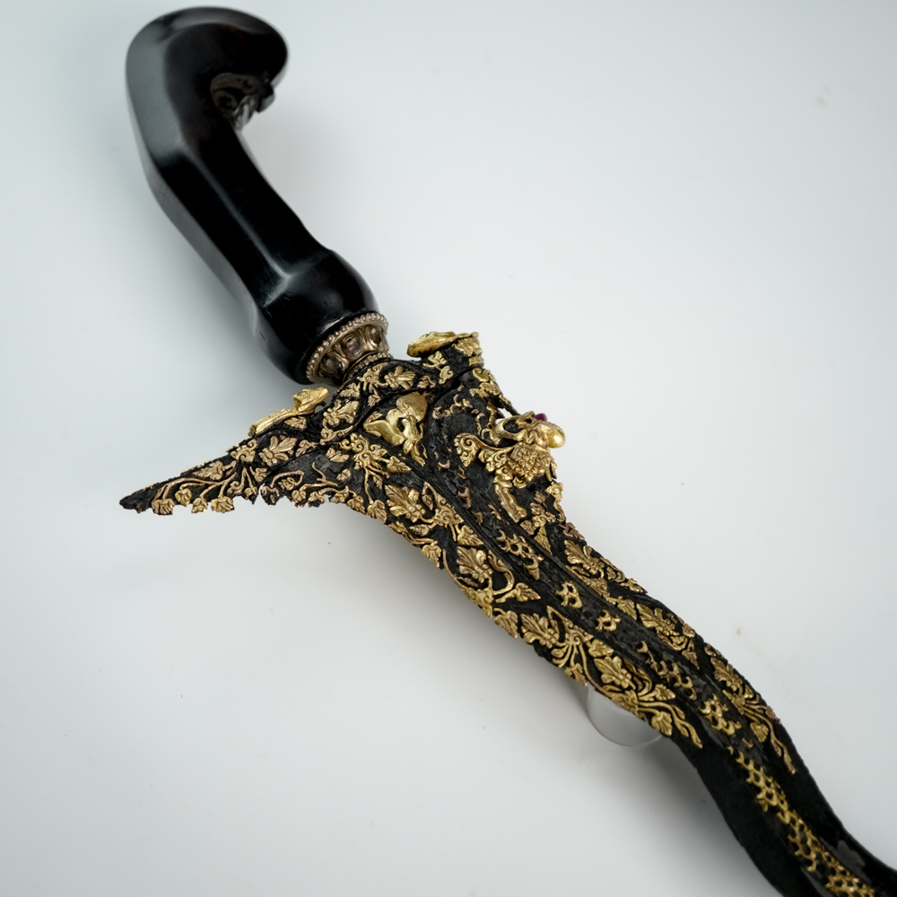 Keris Naga Sasra Luk 9 Kinatah Emas