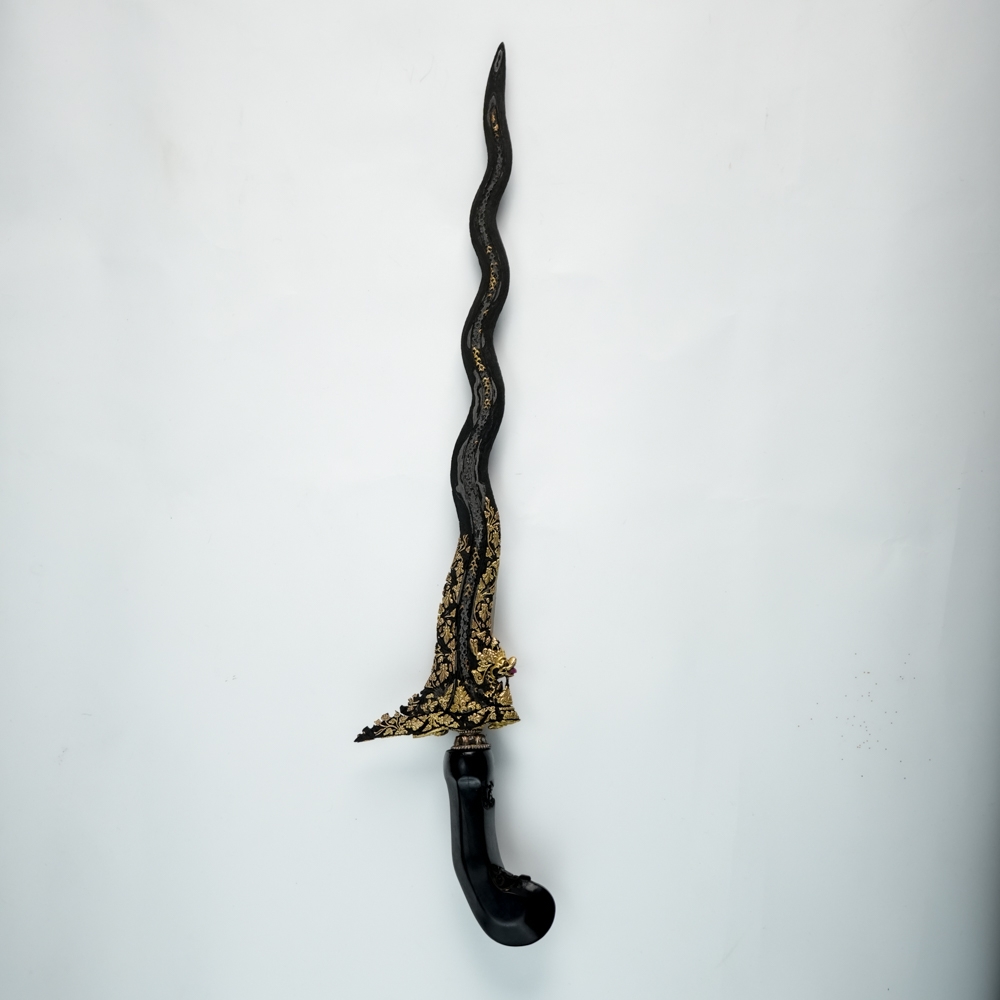 Keris Naga Sasra Luk 9 Kinatah Emas