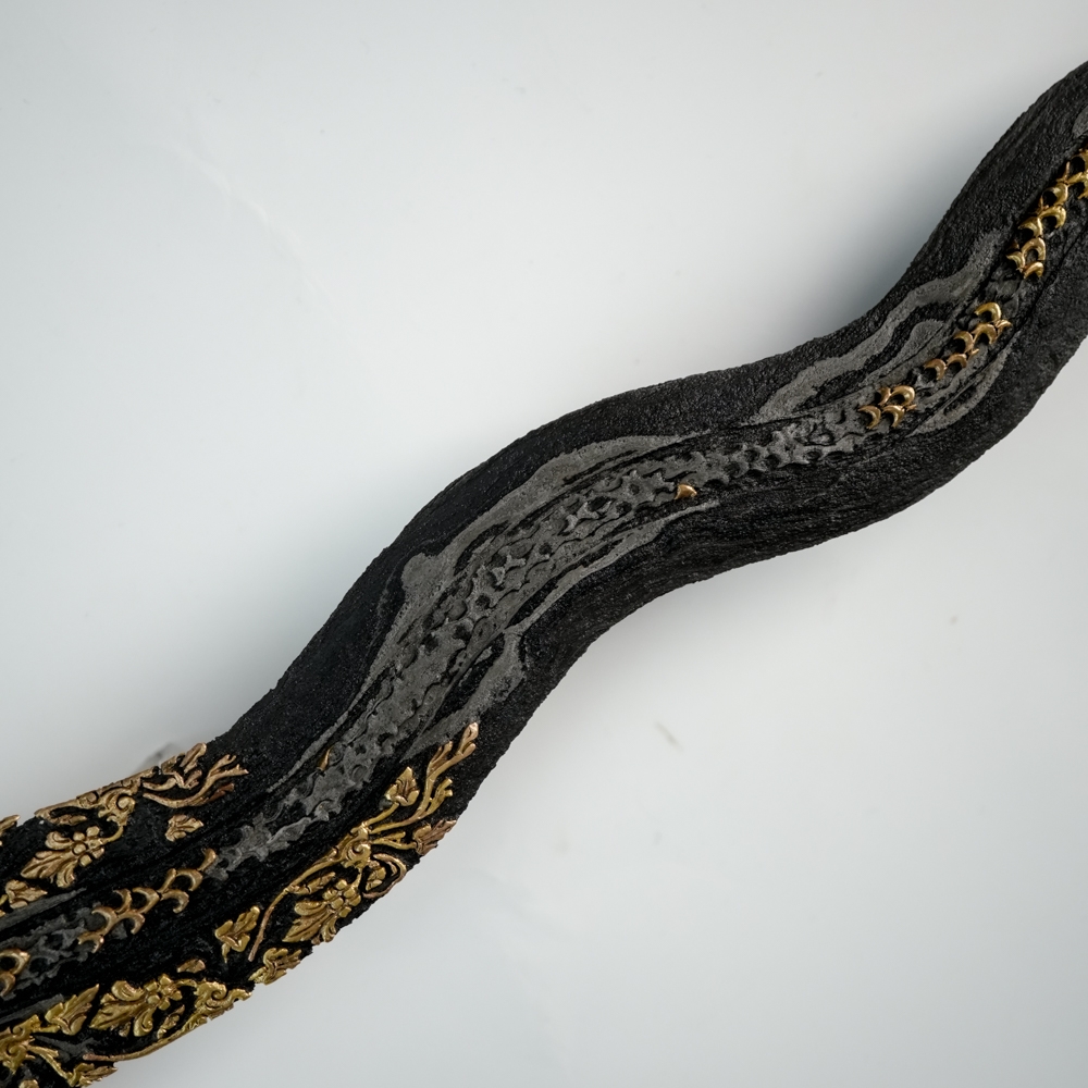 Keris Naga Sasra Luk 9 Kinatah Emas