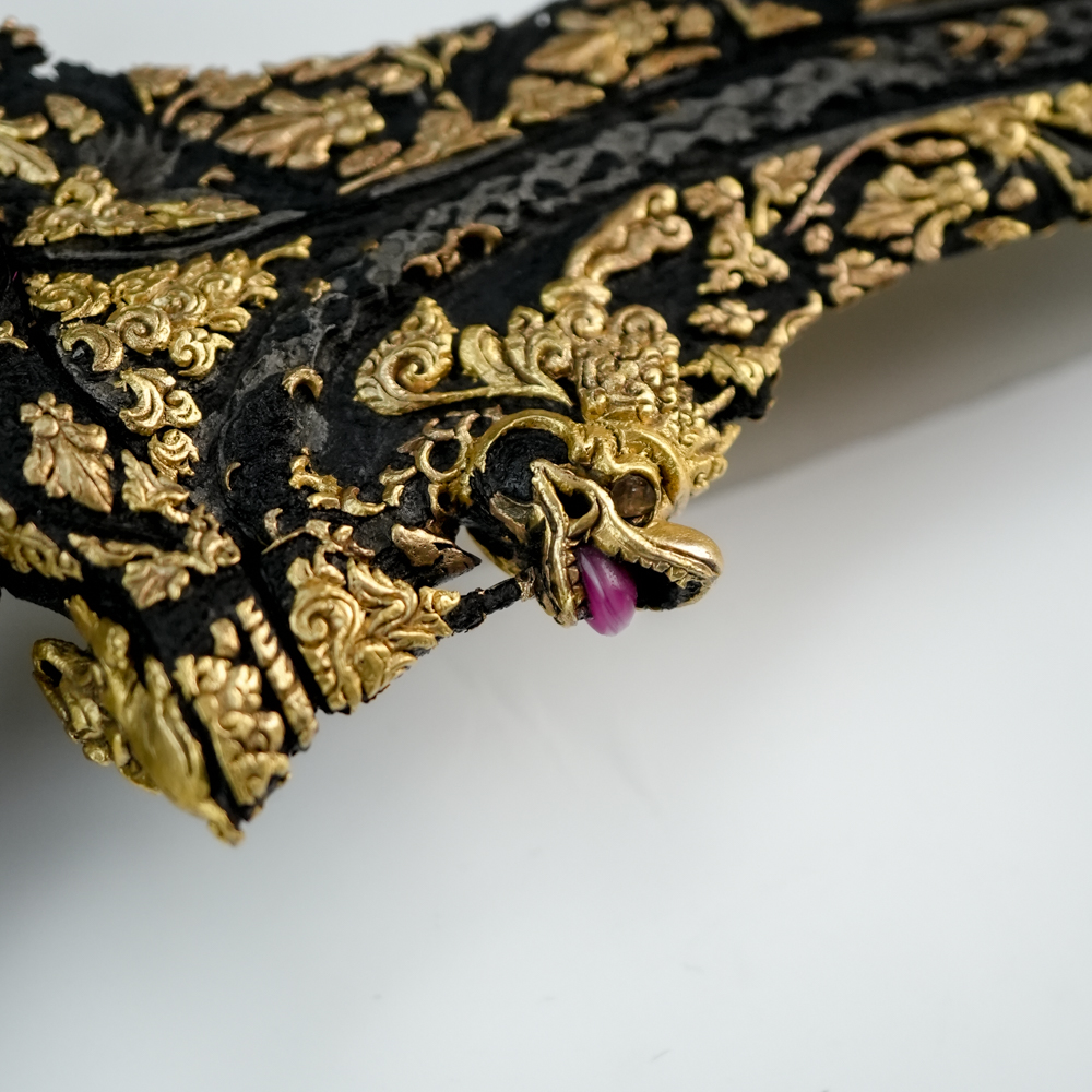 Keris Naga Sasra Luk 9 Kinatah Emas