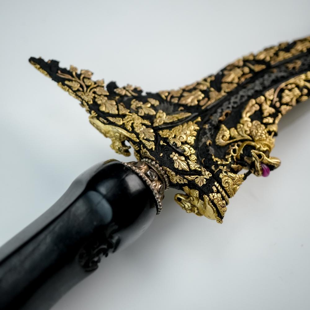Keris Naga Sasra Luk 9 Kinatah Emas