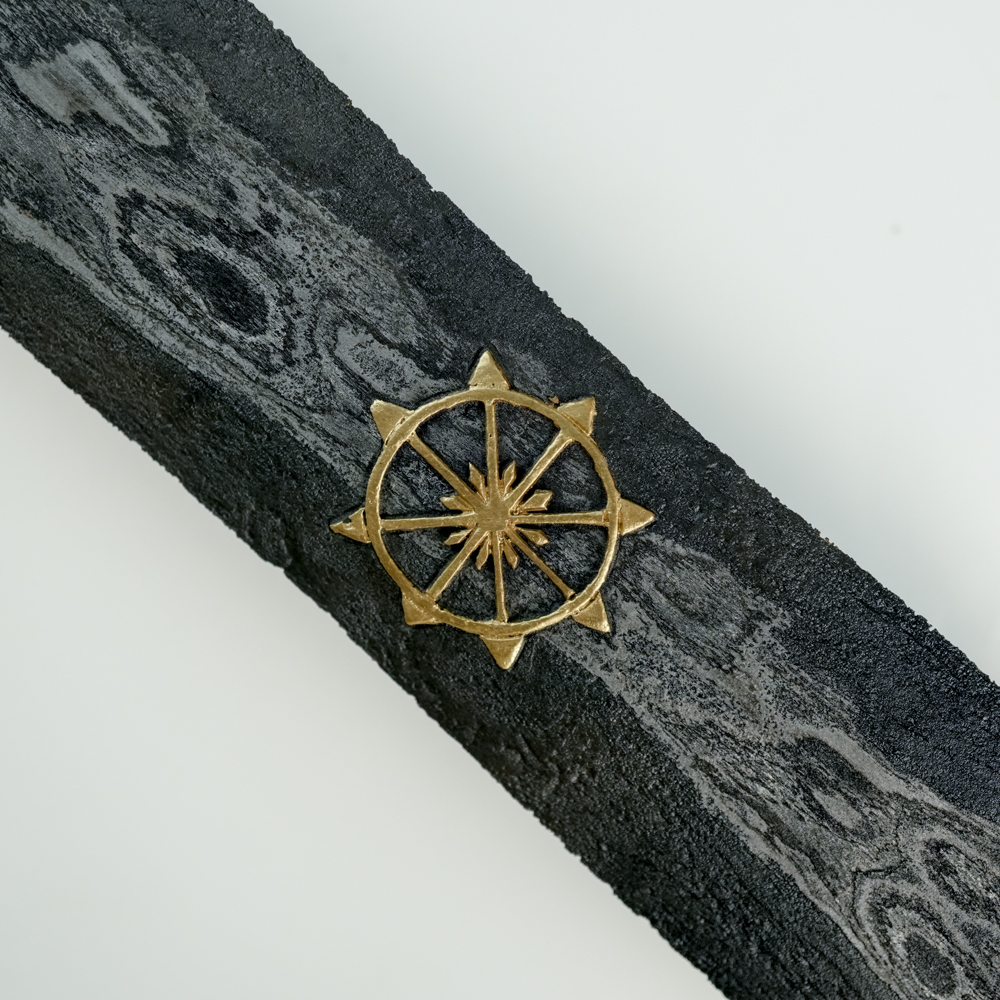 Keris Panji Penganten Kinatah Kalacakra