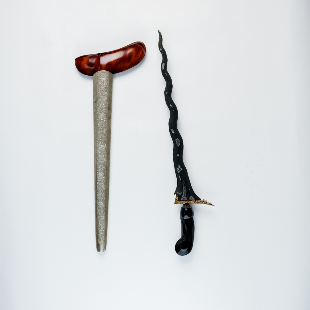 Keris Sabuk Inten Kinatah Emas Wadana 5