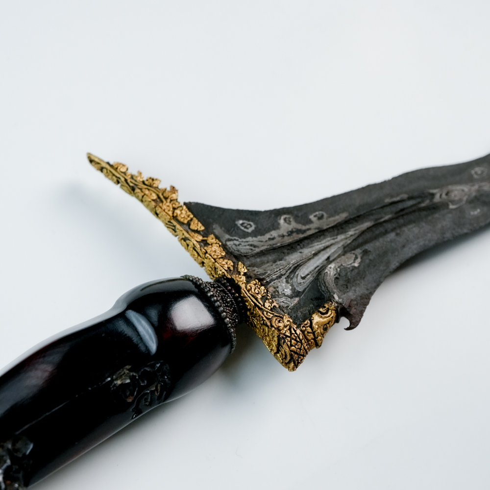 Keris Sabuk Inten Kinatah Emas Wadana 5
