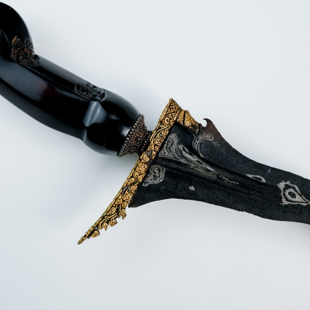 Keris Sabuk Inten Kinatah Emas Wadana 5