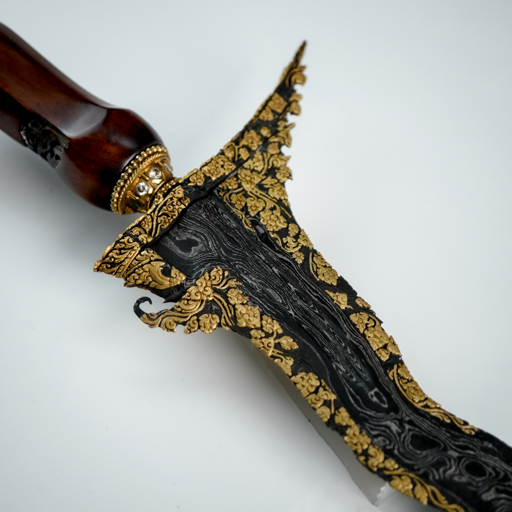 Keris Sengkelat Kinatah Emas 9 Wadana