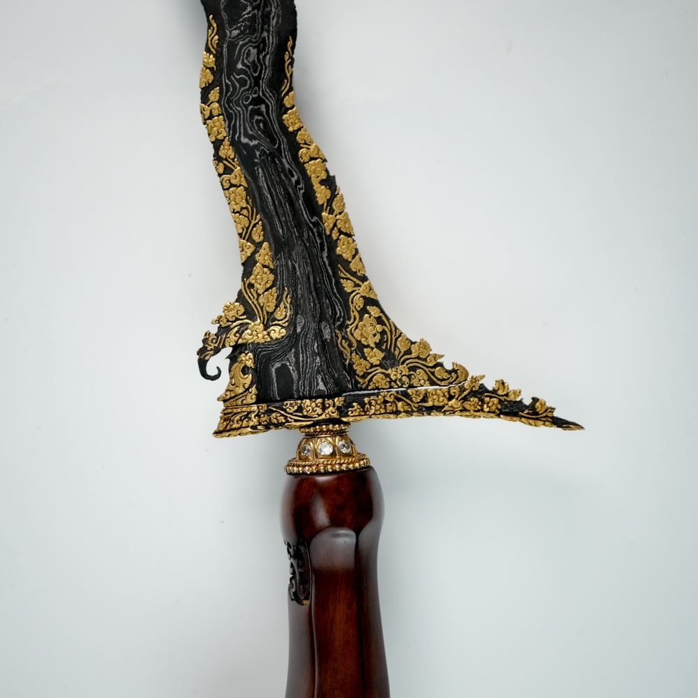 Keris Sengkelat Kinatah Emas 9 Wadana