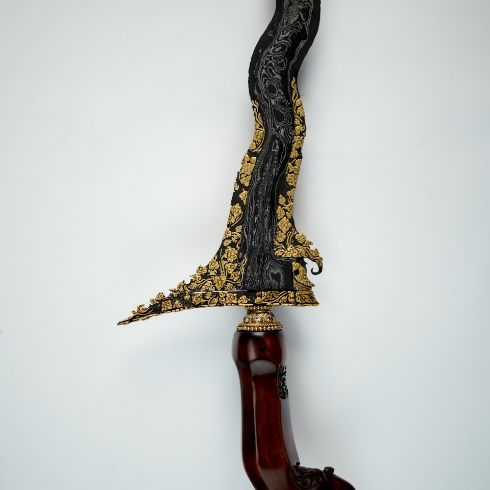 Keris Sengkelat Kinatah Emas 9 Wadana