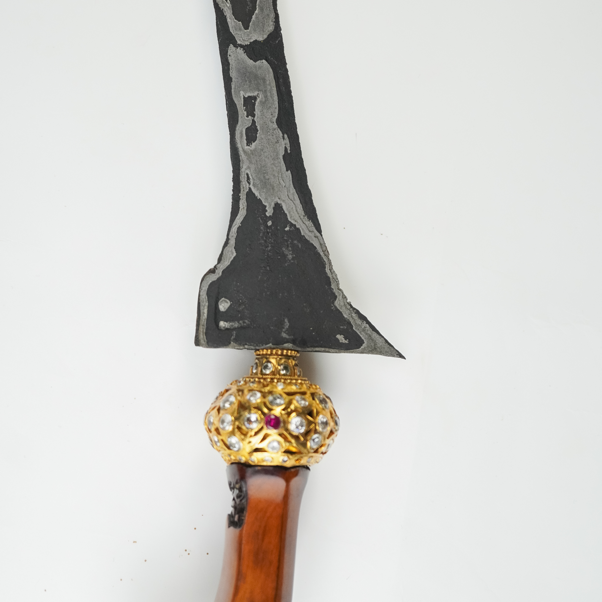 Keris Brojol Gonjo Iras Pamor Wengkon