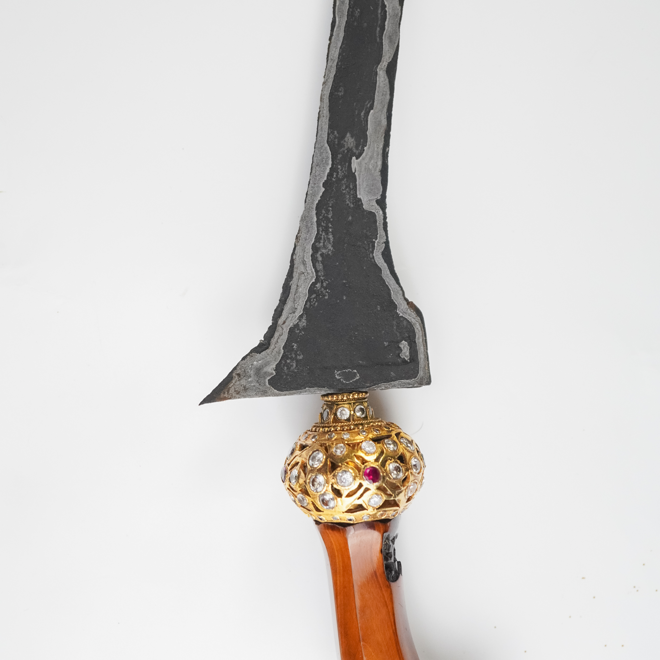 Keris Brojol Gonjo Iras Pamor Wengkon