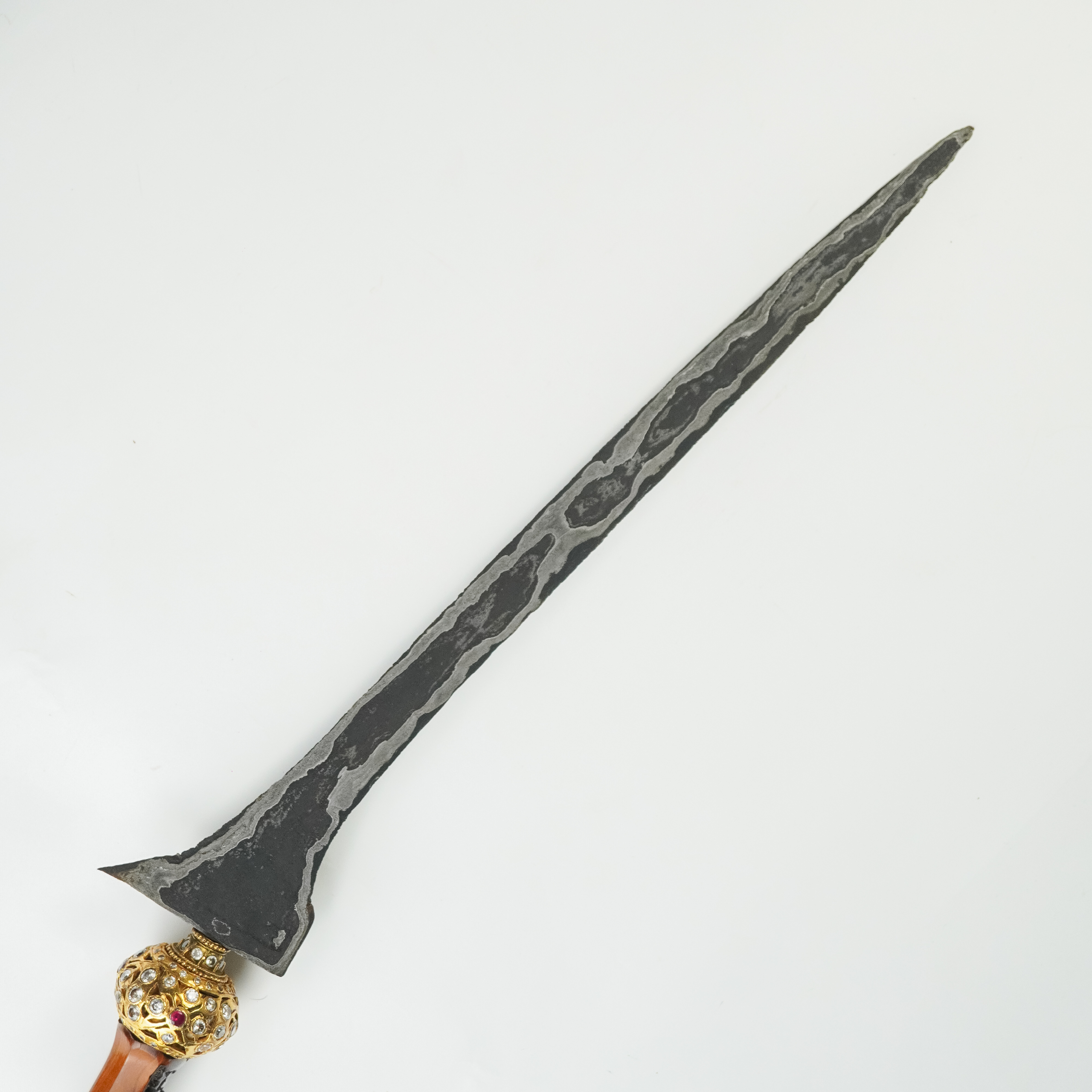 Keris Brojol Gonjo Iras Pamor Wengkon