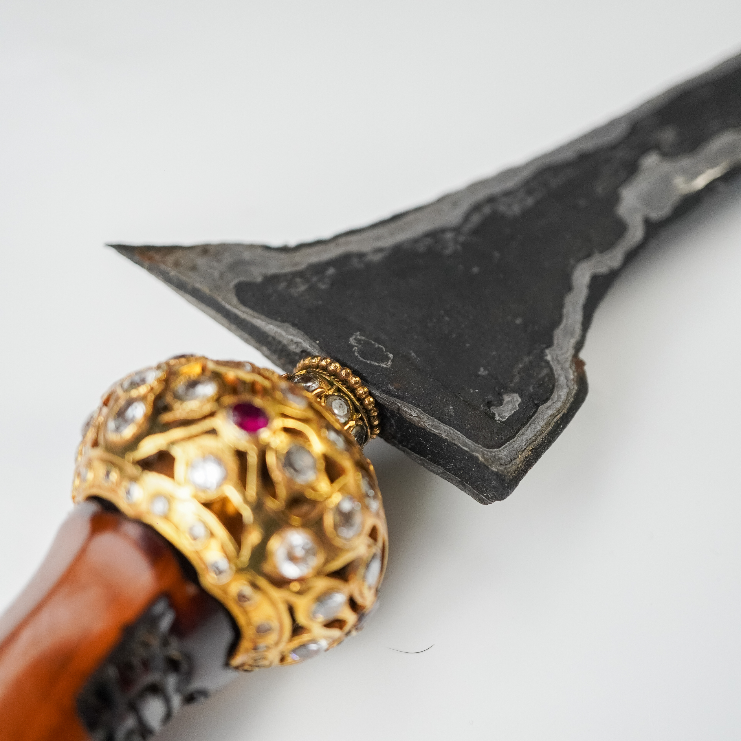 Keris Brojol Gonjo Iras Pamor Wengkon