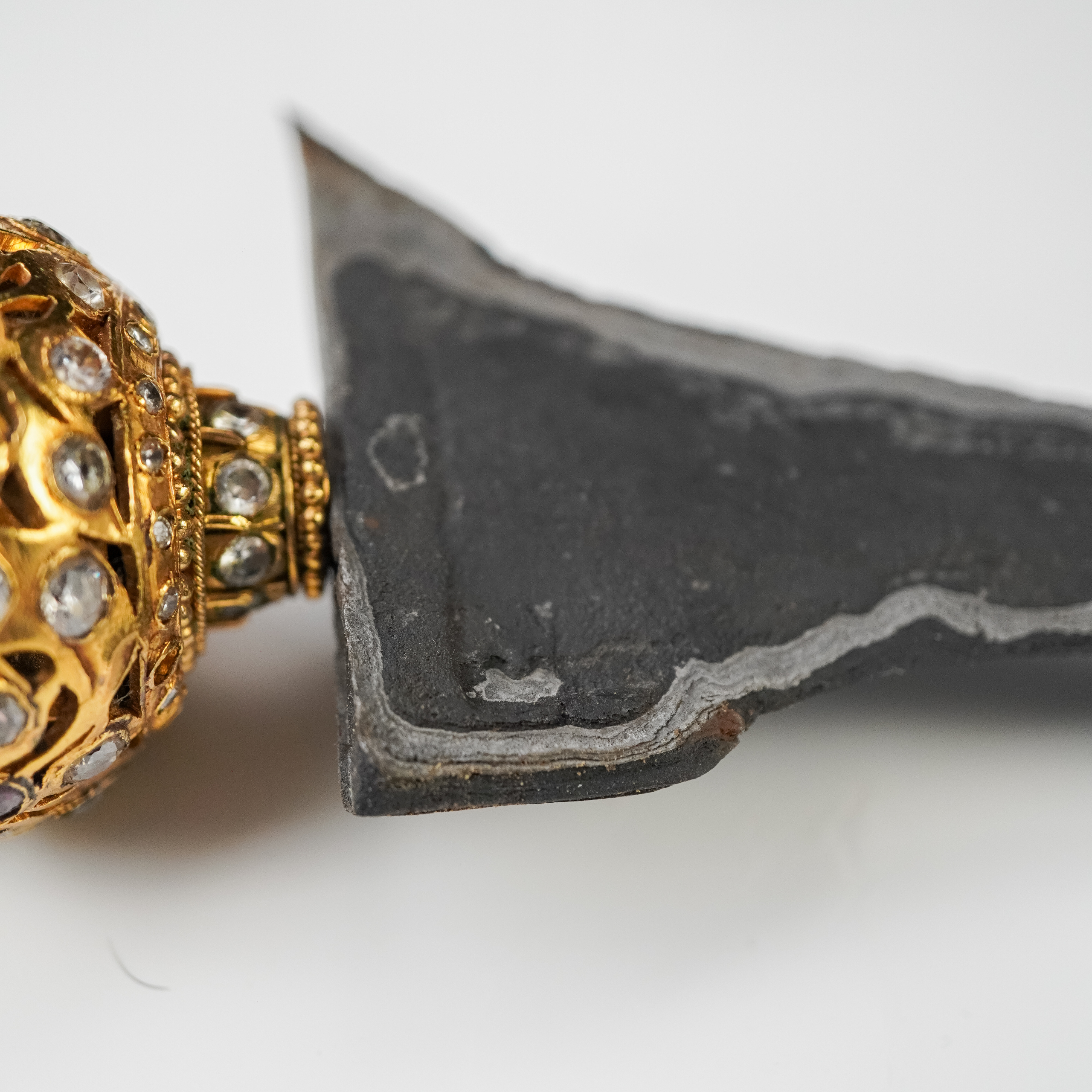 Keris Brojol Gonjo Iras Pamor Wengkon