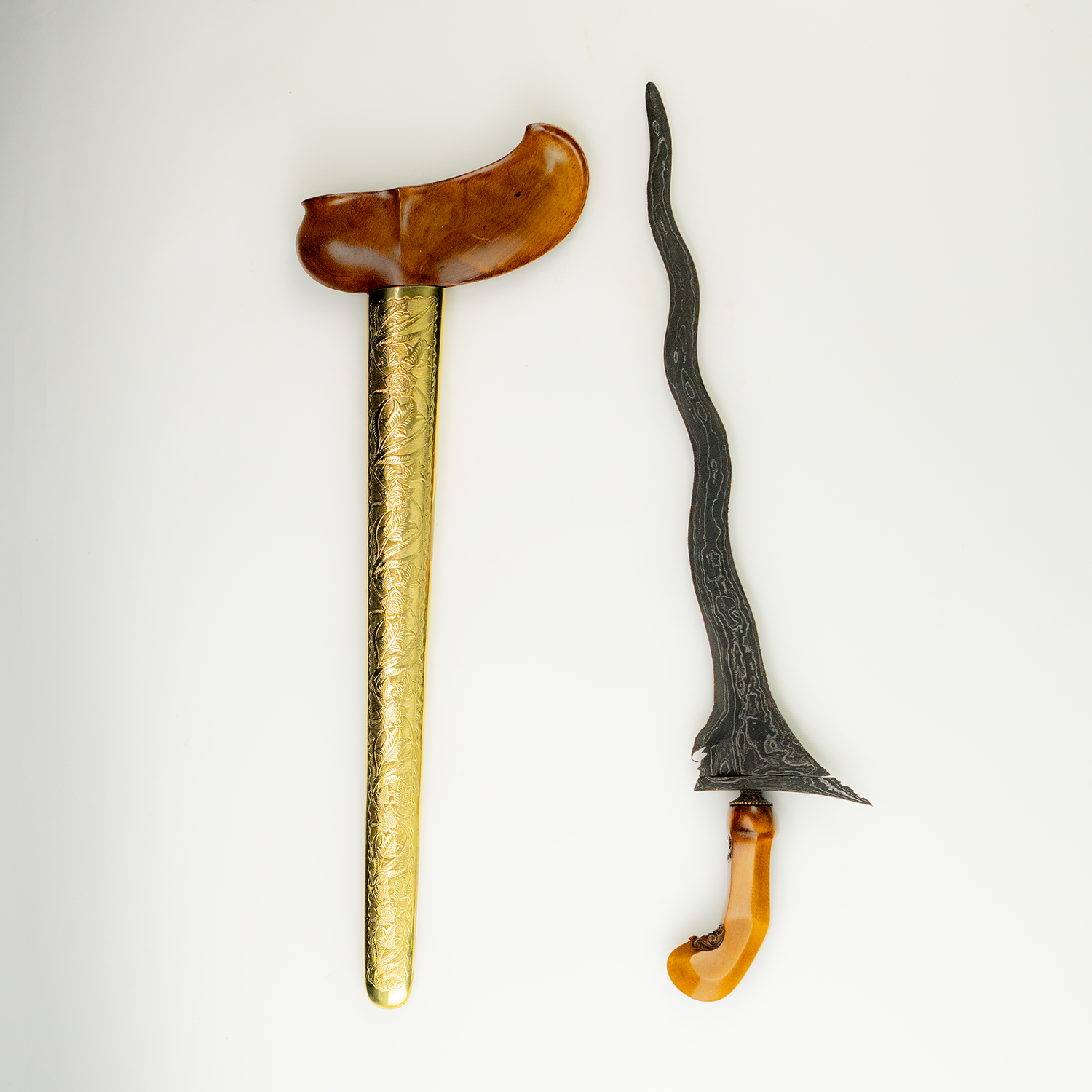 Keris Carubuk Luk 7 Pamor Wos Wutah