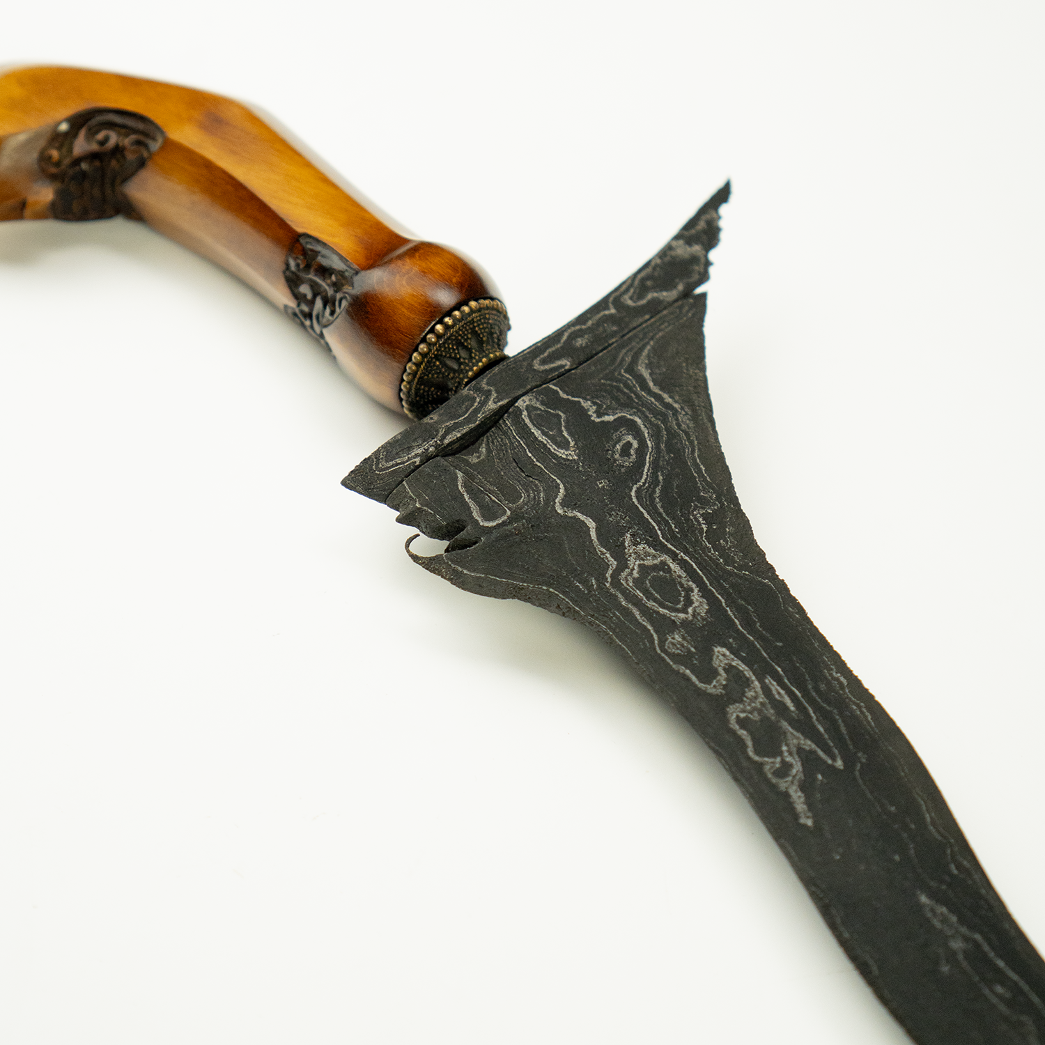 Keris Carubuk Luk 7 Pamor Wos Wutah