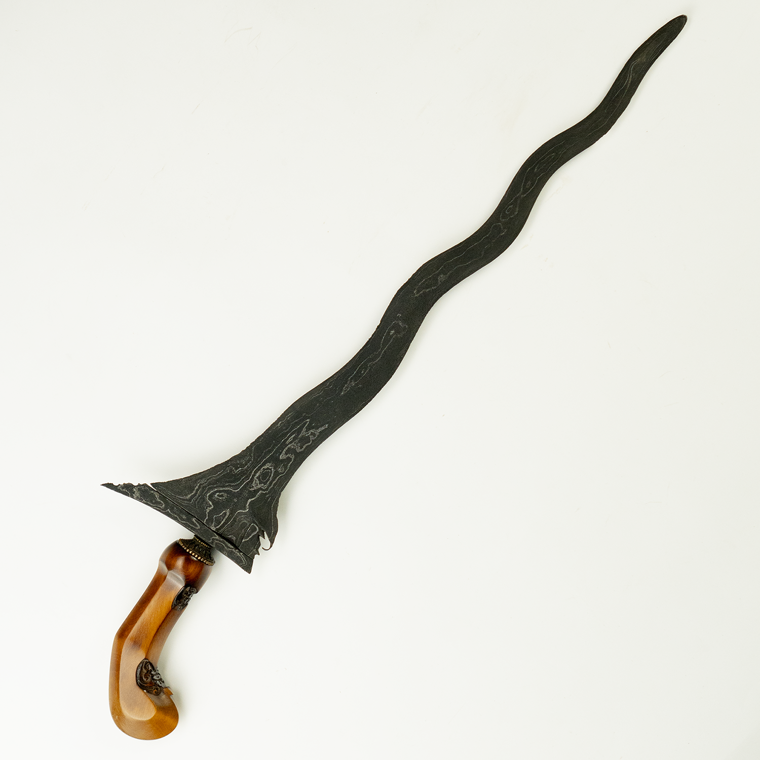 Keris Carubuk Luk 7 Pamor Wos Wutah