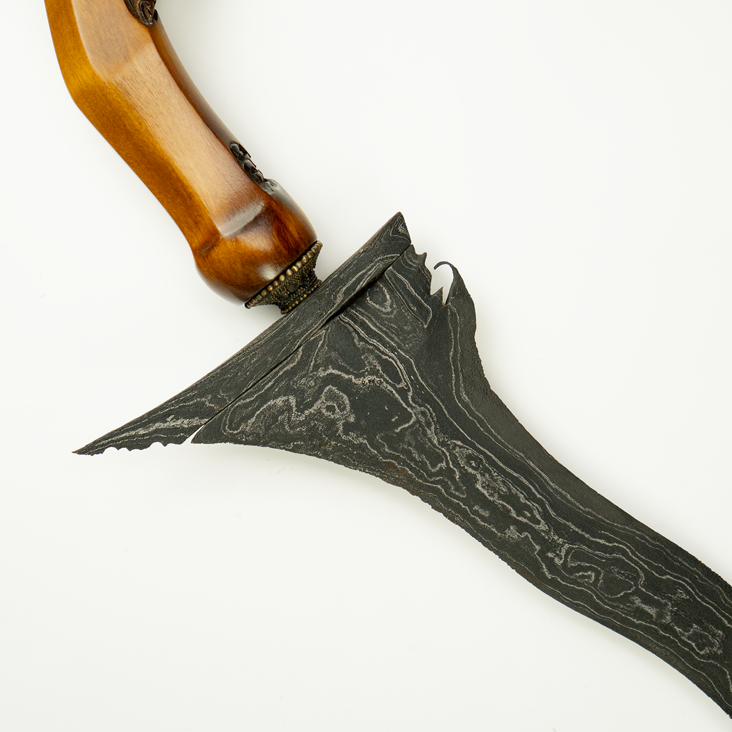 Keris Carubuk Luk 7 Pamor Wos Wutah
