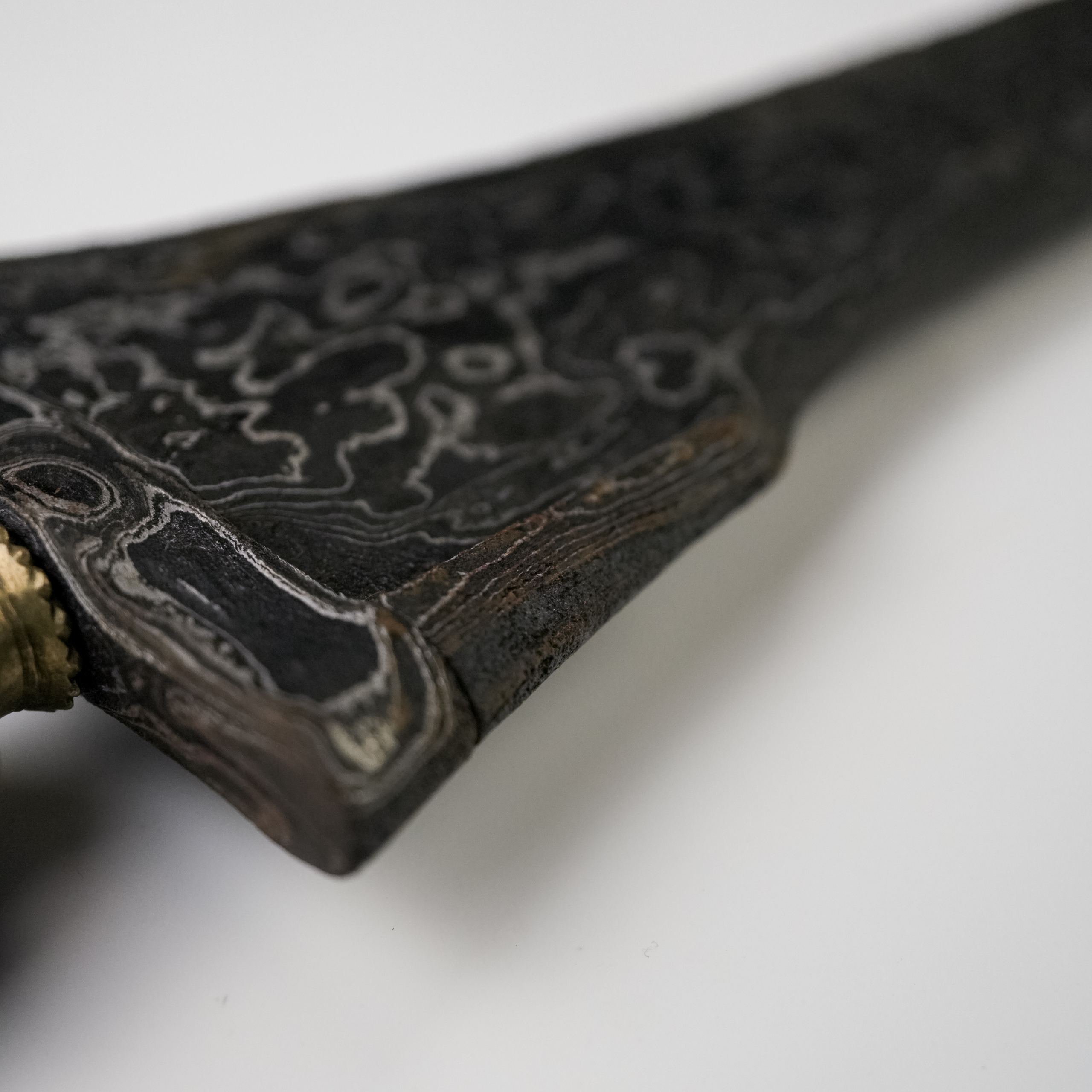 Keris Kebo Lajer Pamor Wos Wutah Tuban Sepuh