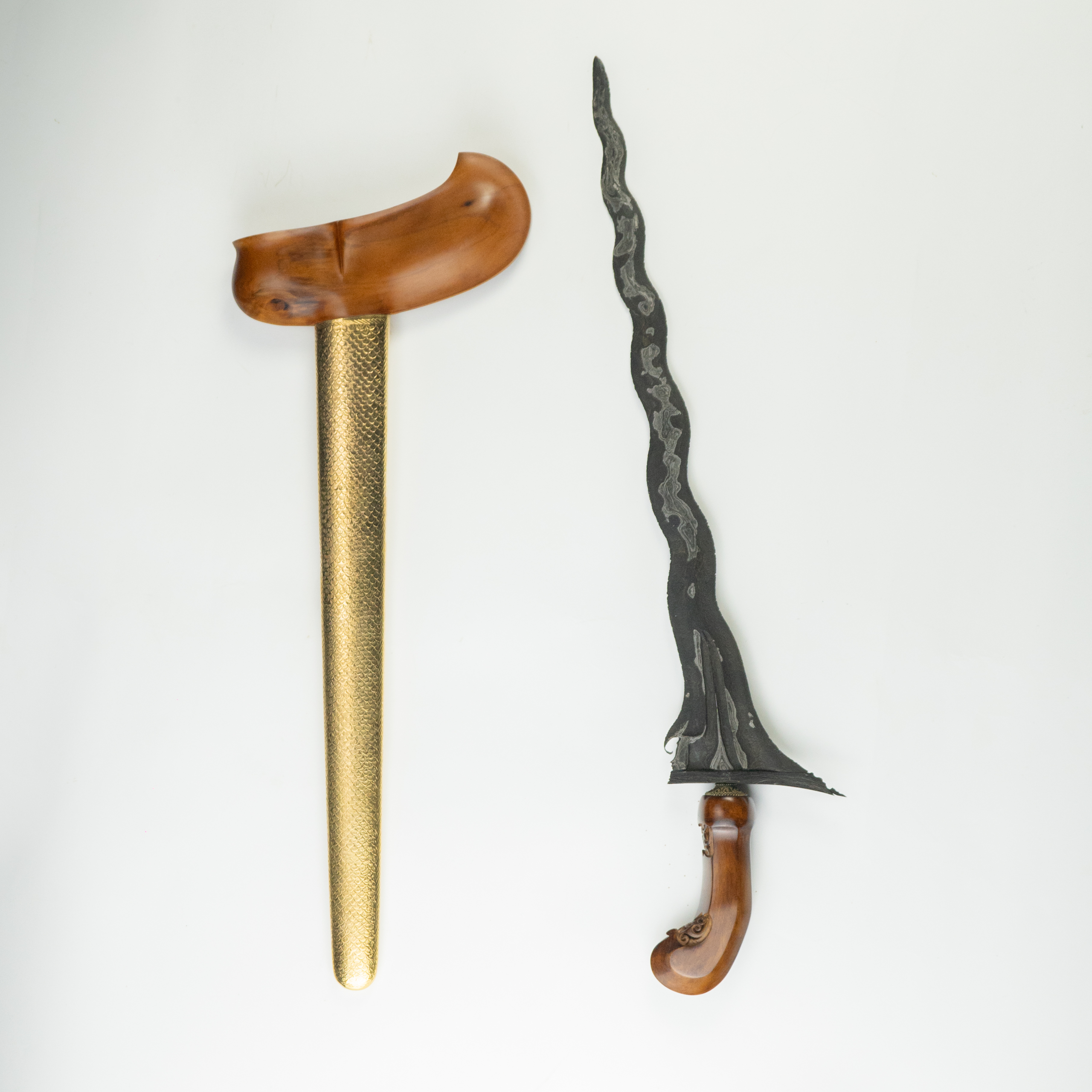 Keris Parungsari Pamor Wos Wutah Tangguh Amangkurat