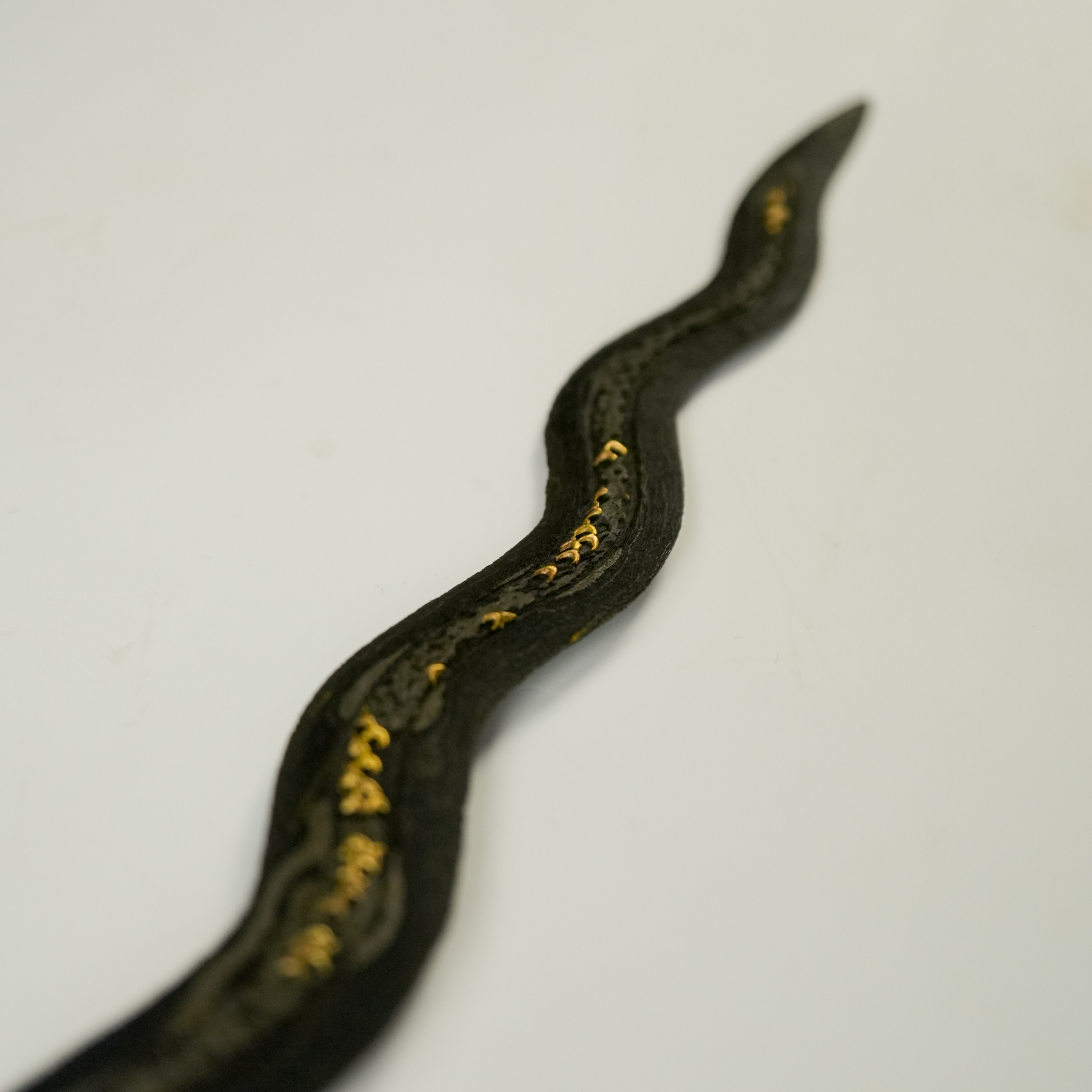 Keris Nogo Sosro Luk 9 Kinatah Emas Kamarogan Sepuh